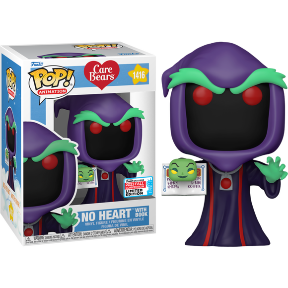 Care Bears - No Heart with Book Pop! Vinyl