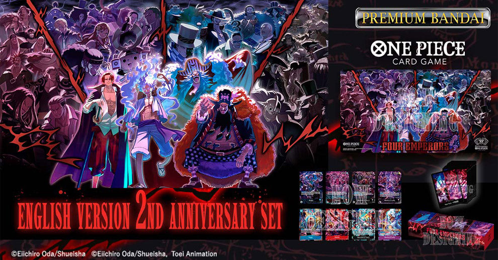 One Piece Card Game: English 2nd Anniversary Set – Prolectables
