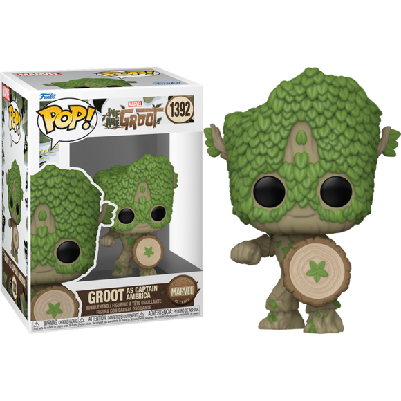Prolectables - We Are Groot - Groot Captain America (Marvel: 85th Anniversary) Pop! Vinyl