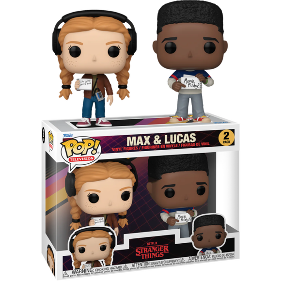 Prolectables - Stranger Things - Max & Lucas Pop! 2-Pack