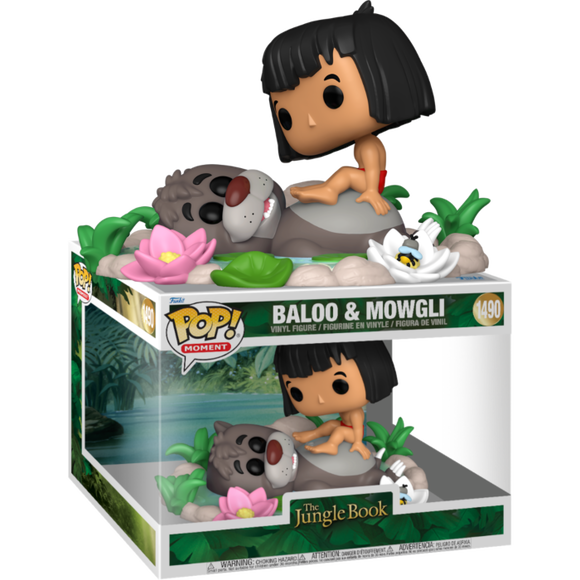 Prolectables - Jungle Book - Baloo & Mowgli Pop! Moment
