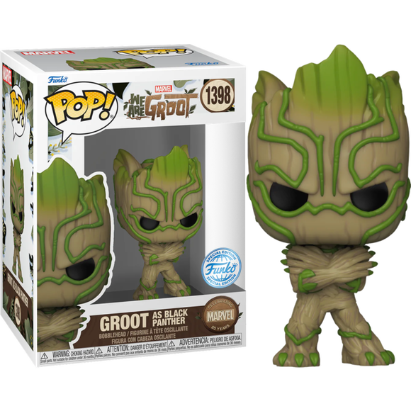 Prolectables - We Are Groot - Black Panther (Marvel: 85th Anniversary) US Exclusive Pop! Vinyl