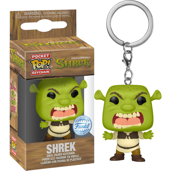 Shrek keychain on sale