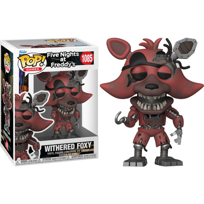 Five Nights At Freddy s Withered Foxy Pop Vinyl Prolectables five-nights-at-freddy-s-withered-foxy-pop-vinyl-prolectables