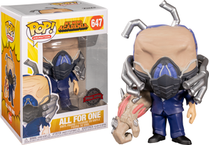 My Hero Acadamia - All for One Charged Pop! Vinyl