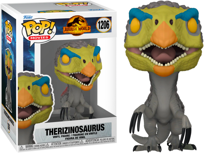 Jurassic World 3 Dominion Therizinosaurus Pop Prolectables 7664