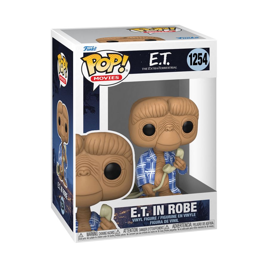 E.T. the Extra Terrestrial E.T. in Robe Pop Vinyl Prolectables