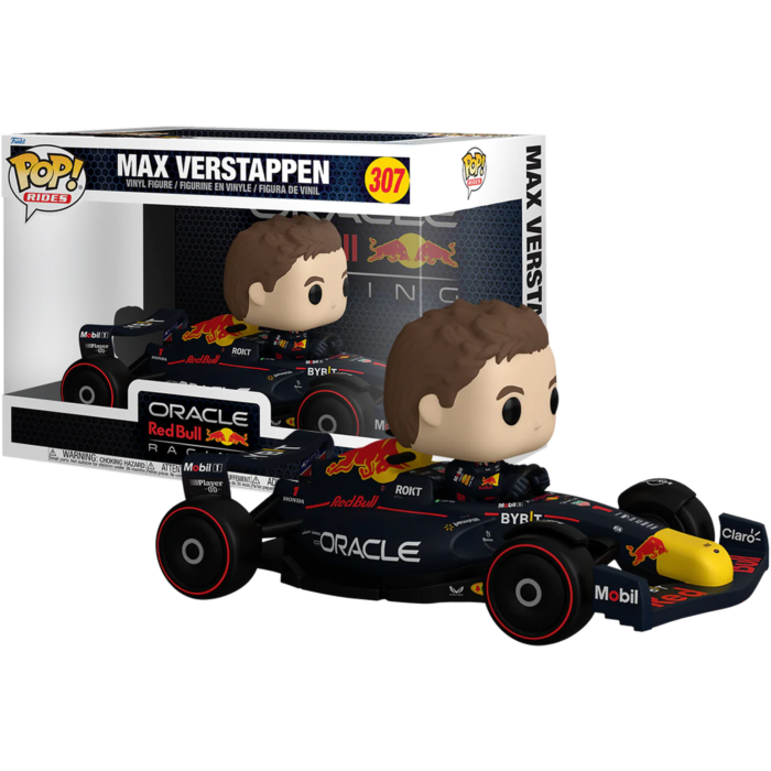 Formula 1 Max Verstappen Super Deluxe Funko Pop! Ride Vinyl