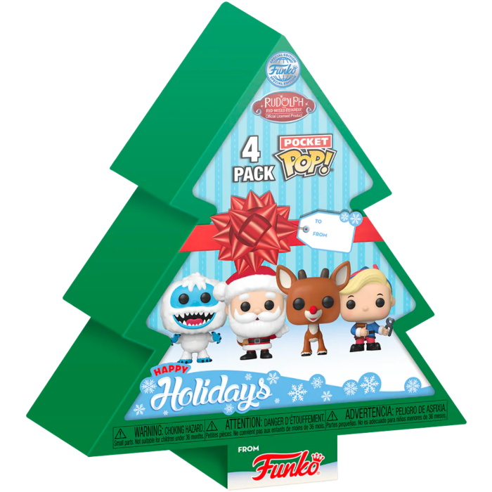 Rudolph funko pop set top