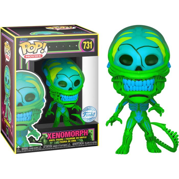 Alien Xenomorph US Exclusive Blacklight Pop Vinyl