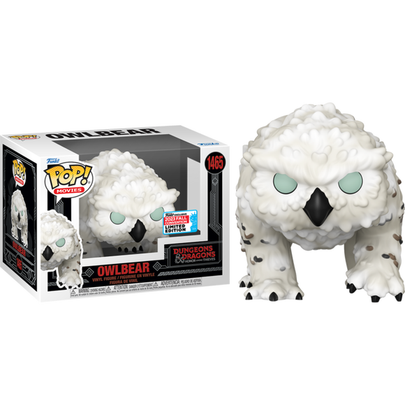 Prolectables - Dungeons & Dragons (2023) - Owlbear Pop! Vinyl NYCC 2023 US Exclusive