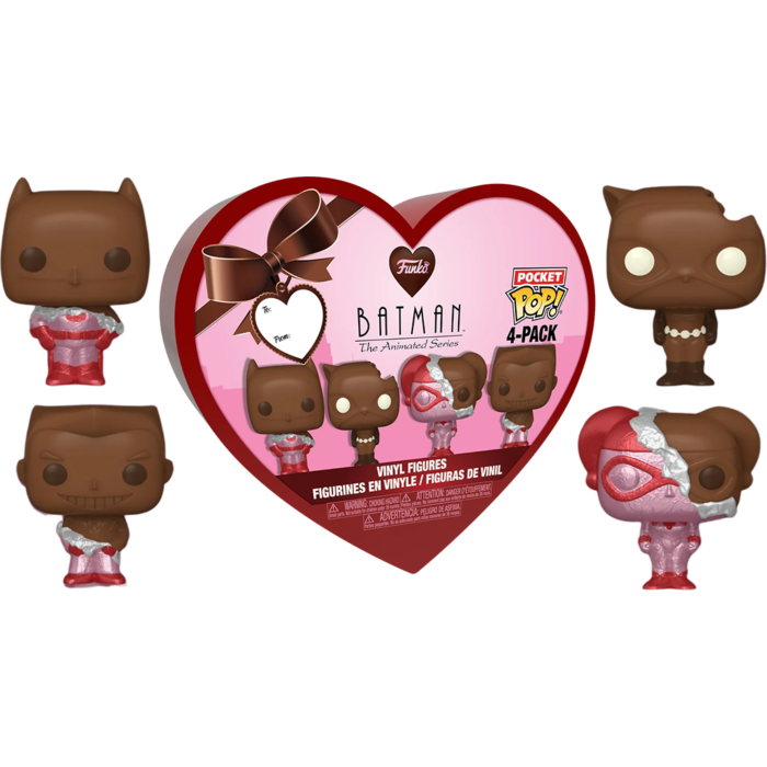 DC Comics: Valentines 2024 - Pocket Pop Heart Box 4-Pack – Prolectables