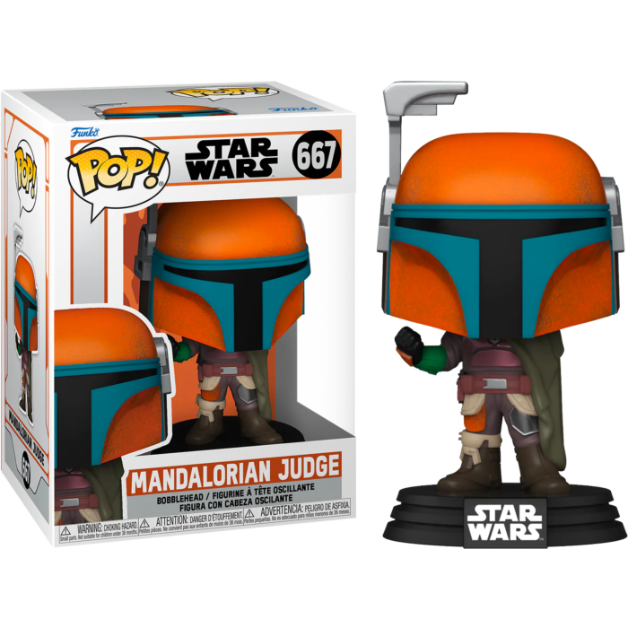 Star Wars Mandalorian Mandalorian Judge Pop Vinyl Prolectables