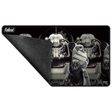 Fallout: Brotherhood of Steel Black Stitched Edge Playmat - Bethesda