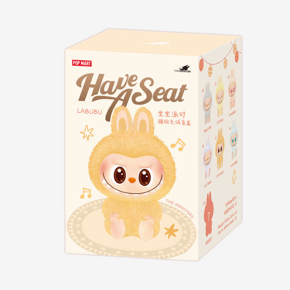 THE MONSTERS - Have a Seat Vinyl Plush (Labubu) Blind Box