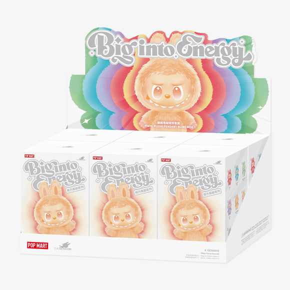 THE MONSTERS Big into Energy Series-Vinyl Plush Pendant (Labubu) Sealed Case