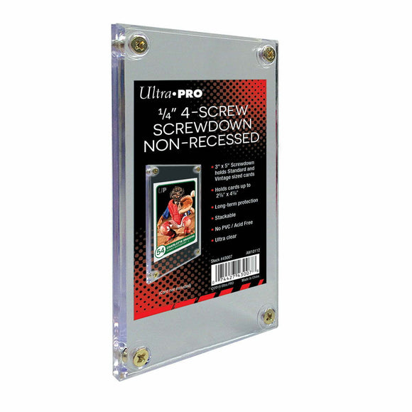 Prolectables - 1/4″ Screwdown Non-Recessed Holder