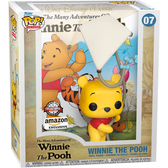 Winnie the Pooh - Pooh with Kite Pop! VHS Cover (Amazon Sticker)