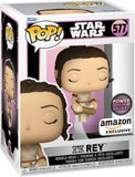 Star Wars – Power of the Galaxy Rey (Amazon Sticker) Pop! Vinyl