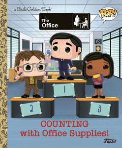 [US IMPORT] The Office: Counting with Office Supplies! - Funko Pop! Little Golden Book Hardcover Book