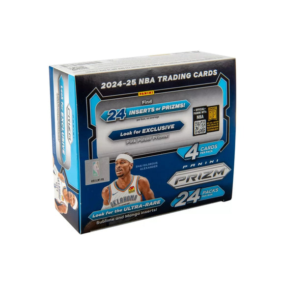 NBA 2024-25 Prizm Basketball Booster Box (24 packs)