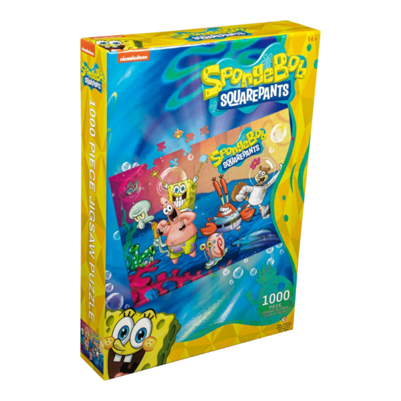 SpongeBob SquarePants- Cast 1000 piece Jigsaw Puzzle