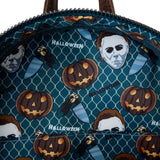 Halloween - Michael Myers Pumpkin Glow Mini Backpack (with Coin Bag)