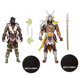 Mortal Kombat - Sub-Zero vs Shao Khan 7" Action Figure 2-pack