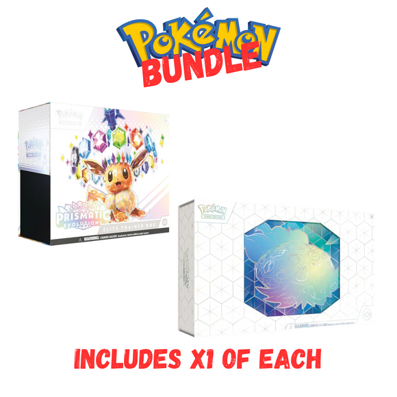 POKÉMON TCG Prismatic ETB x Terapagos ex Bundle
