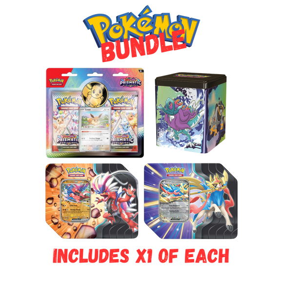 POKÉMON TCG Scarlet & Violet 8.5 Prismatic Evolutions BUNDLE