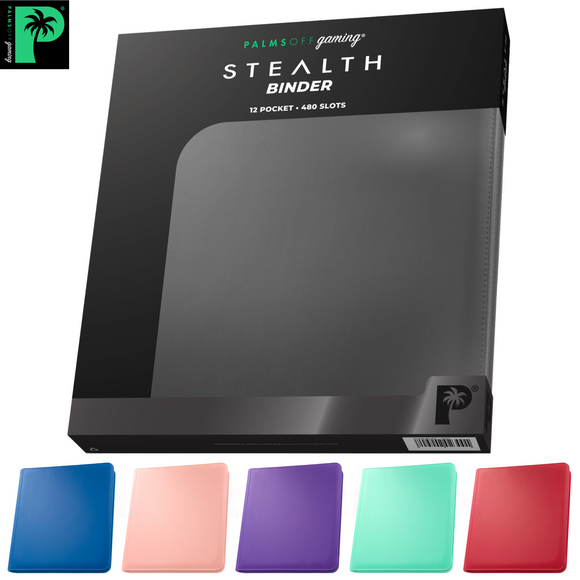 Palms Off STEALTH 12 Pocket Zip Binder