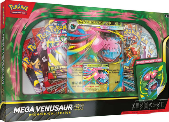 [PRE-ORDER] Pokémon TCG: Mega Venusaur ex Premium Collection