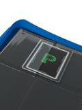 Palms Off Collector’s Series Top Loader Zip Binder – Blue
