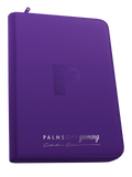 Palms Off Collector’s Series Top Loader Zip Binder – Purple