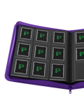 Palms Off Collector’s Series Top Loader Zip Binder – Purple