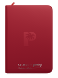 Palms Off Collector’s Series Top Loader Zip Binder – Red