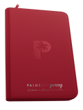 Palms Off Collector’s Series Top Loader Zip Binder – Red