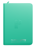 Palms Off Collector’s Series Top Loader Zip Binder – Turquoise