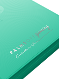 Palms Off Collector’s Series Top Loader Zip Binder – Turquoise
