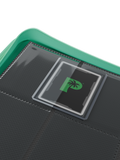 Palms Off Collector’s Series Top Loader Zip Binder – Turquoise