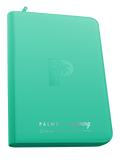 Palms Off Collector’s Series Top Loader Zip Binder – Turquoise
