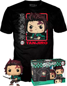 Demon Slayer - Tanjiro Kamado Pop! Vinyl Figure & T-Shirt Box Set