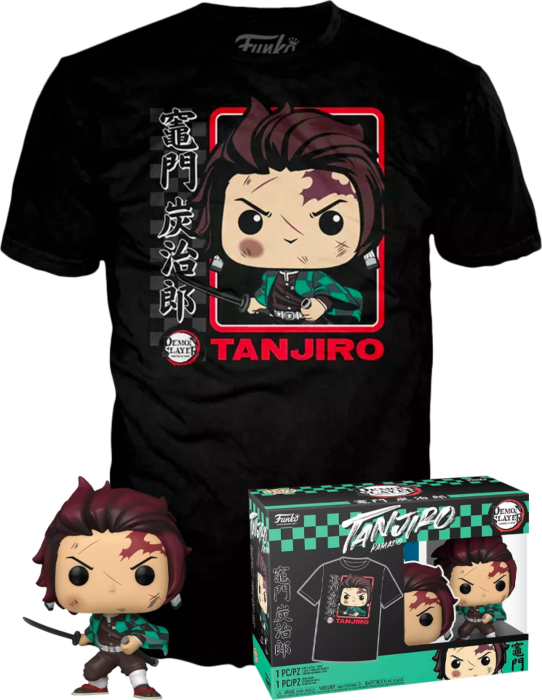 Demon Slayer - Tanjiro Kamado Pop! Vinyl Figure & T-Shirt Box Set