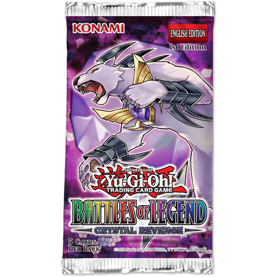 Yu-Gi-Oh! - Battles of Legend: Crystal Revenge Booster