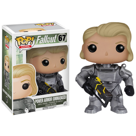 Fallout - Female Power Armor Unmasked Pop!