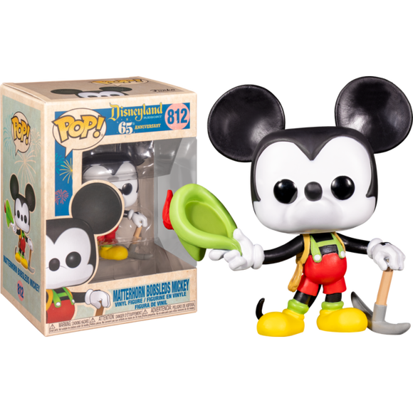 Disneyland: 65th Anniversary - Matterhorn Bobsleds Mickey Mouse Pop! Vinyl