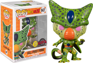 Dragon Ball Z - Cell First Form Glow Pop! Vinyl