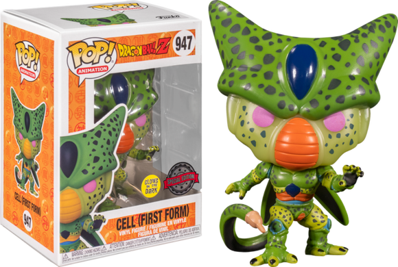 Dragon Ball Z - Cell First Form Glow Pop! Vinyl