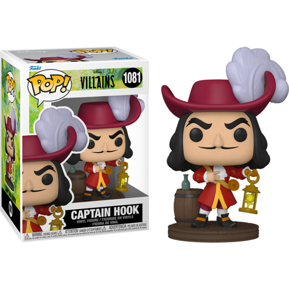 Peter Pan - Captain Hook Pop! Vinyl