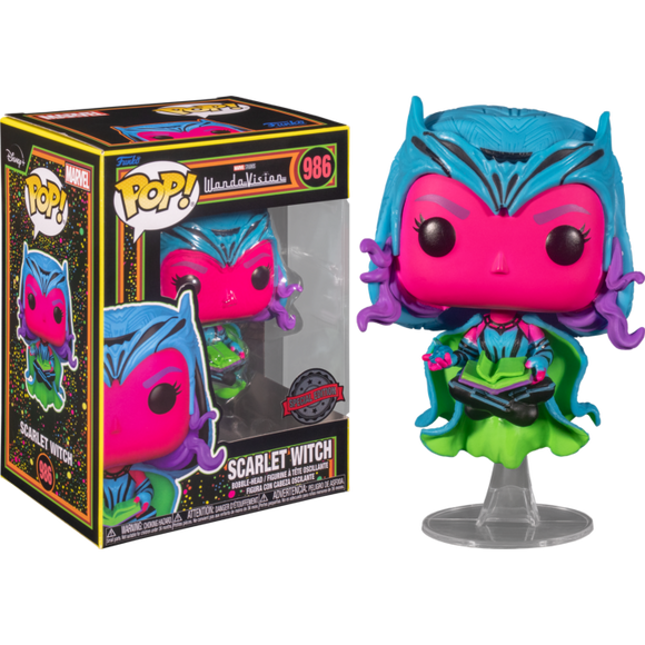 WandaVision - Scarlet Witch Black Light Pop! Vinyl